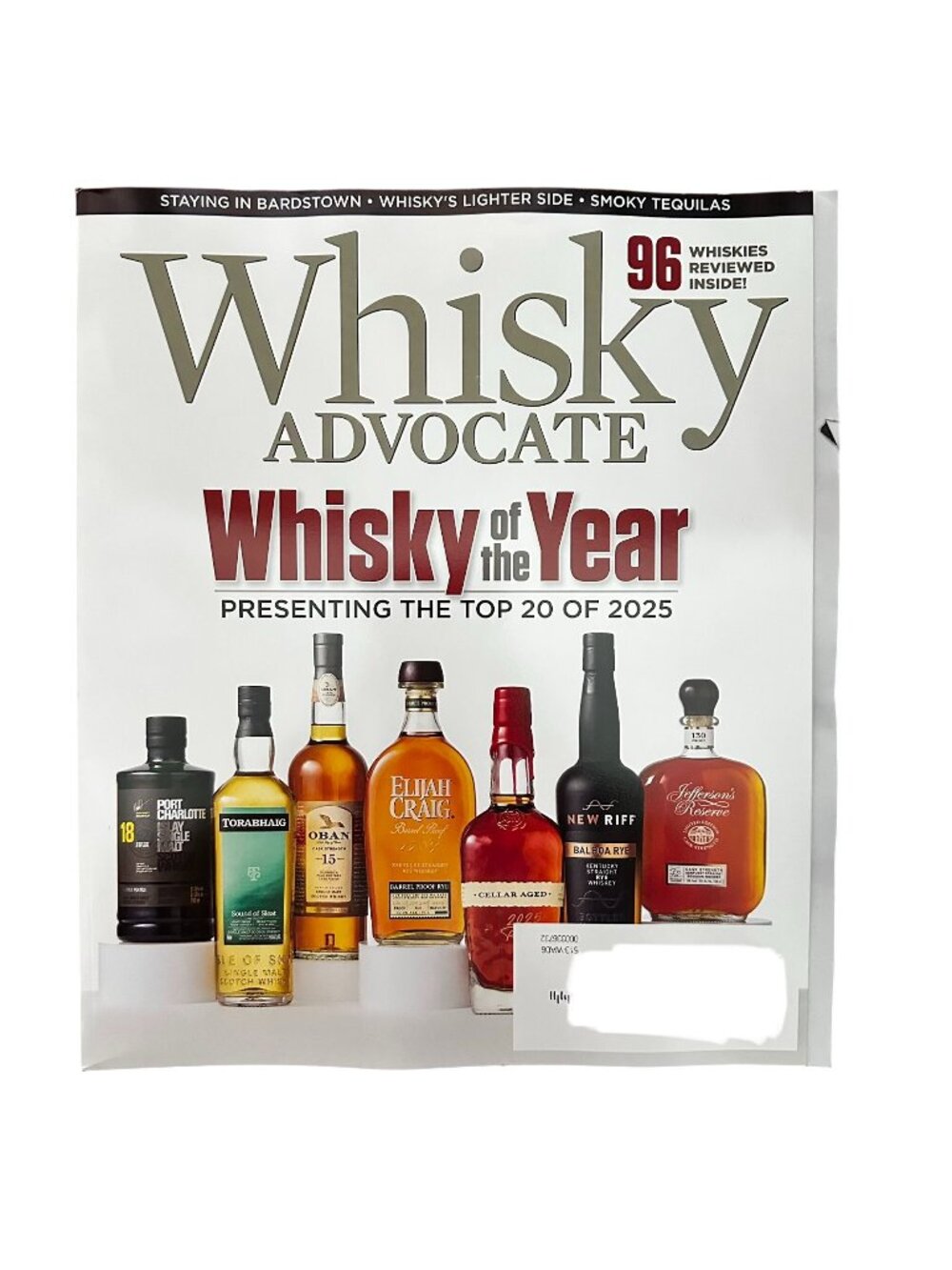 Whisky Advocate Magazine Winter 2025 Double Issue Whiskey of the Year Top Bars